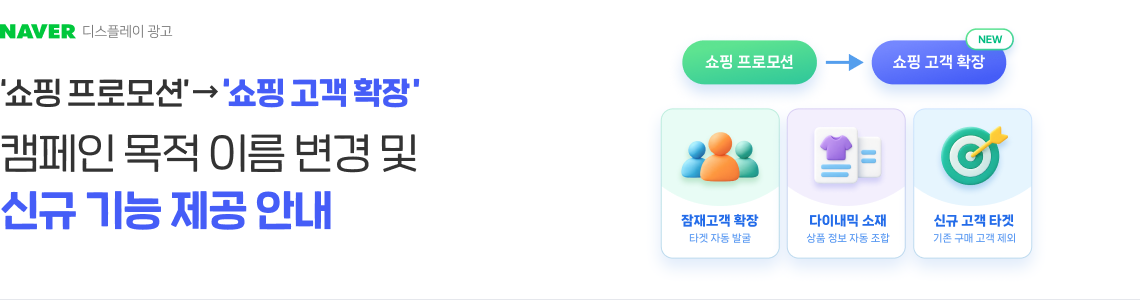 쇼핑 프로모션을 쇼핑 고객 확장으로 바꾸는 네이버 공식 안내